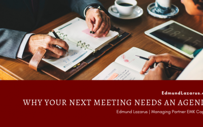 Why Your Next Meeting Needs An Agenda
